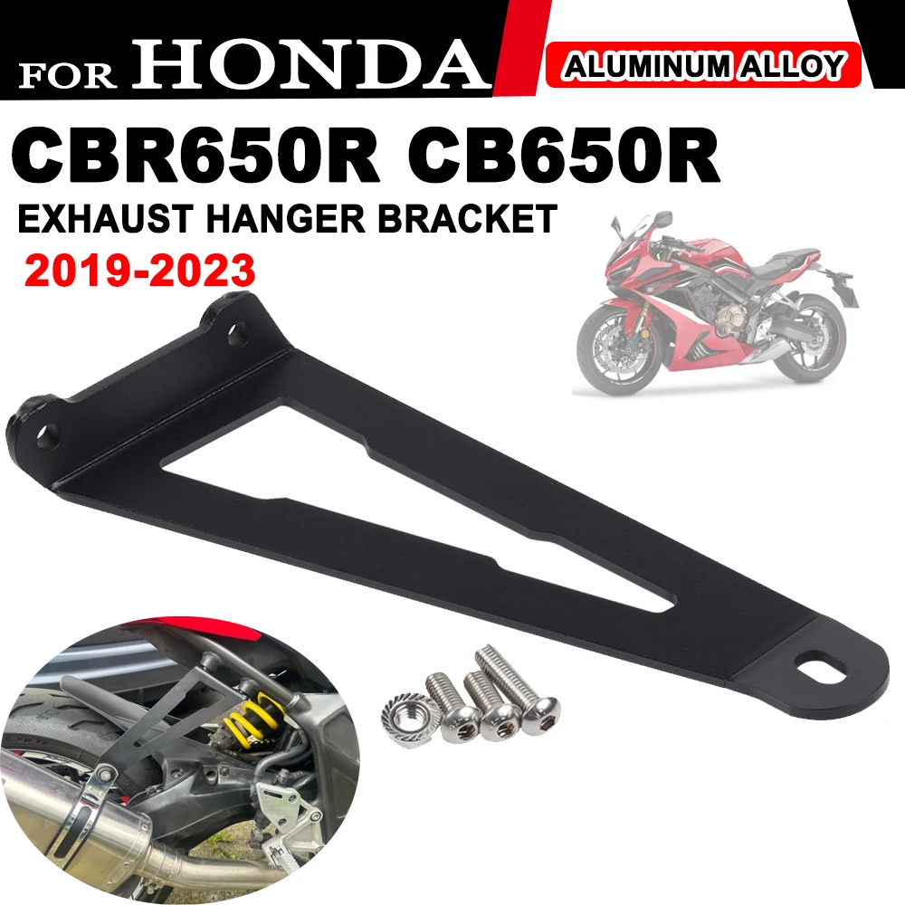 

Motorcycle Exhaust Hanger For Honda CBR650R CB650R CBR 650 R CBR650 R CB 650R 2019 - 2021 2022 2023 Muffler Bracket Accessories