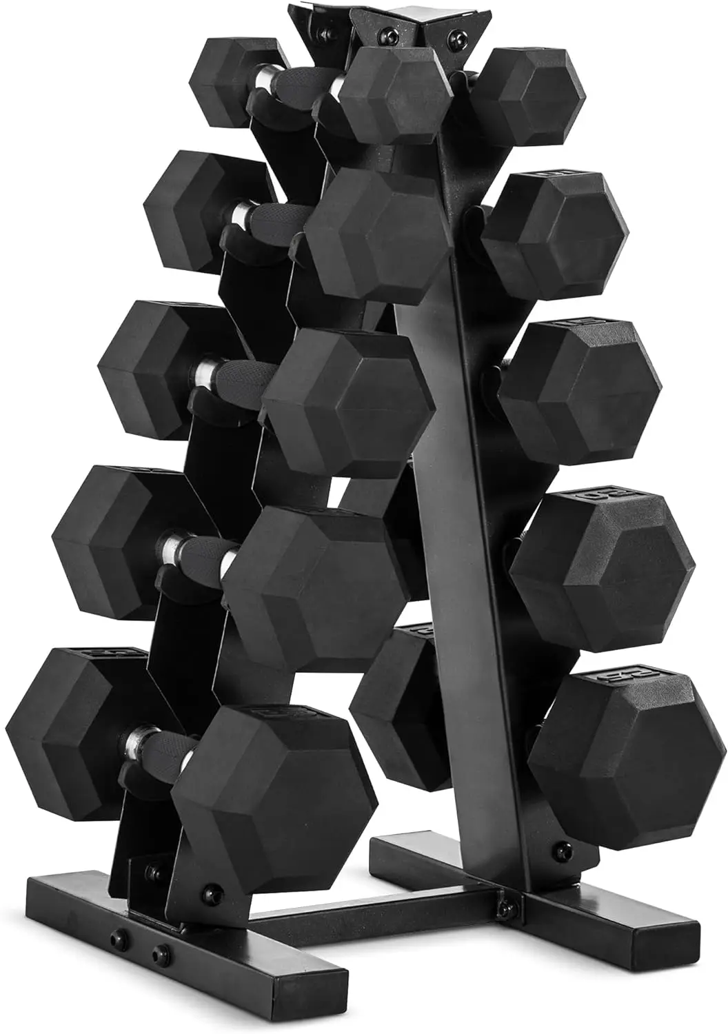 Dumbbell Set with Rack 7