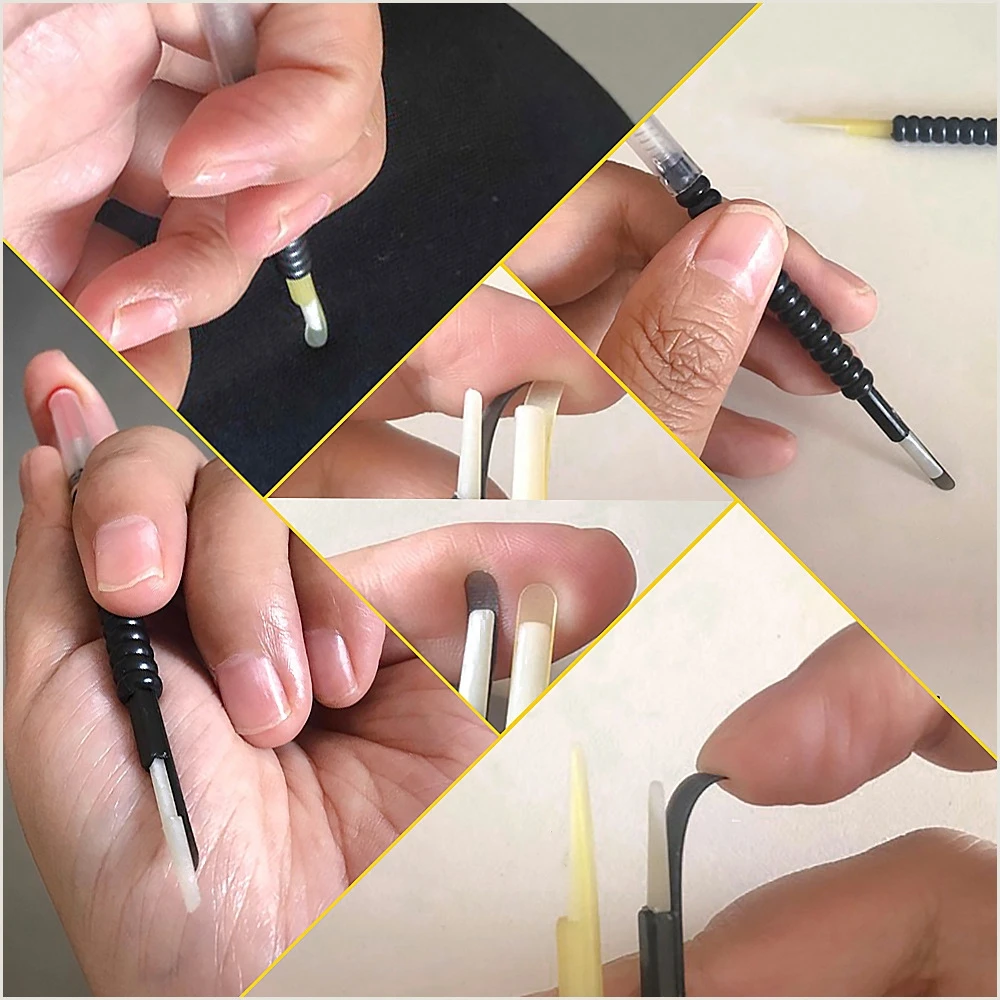 1 Set/2Pcs Beekeeping Insect Transfer Needles 11cm Anti-Bite Bee Larvae Pen Queen Bee Larvae Transfer Needles with Storage Box