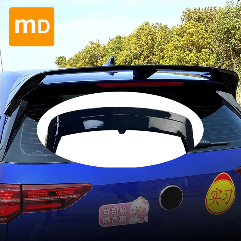 Ala Spoiler Nera Lucida Per Volkswagen Golf 8 High 8 Golf 8 Clubsport Spoiler Modificato Body Kit Guard Accessori Per Auto