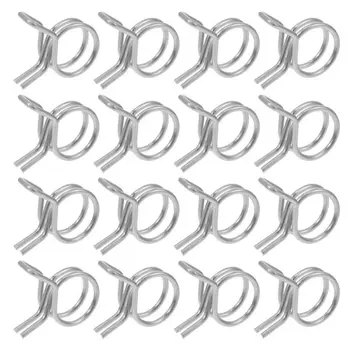 스테인리스 스틸 튜브 스프링 클립, 연료 라인 호스 클램프, 씰링 파이프 클립, 하드웨어 액세서리, 5mm-12mm, 10 개