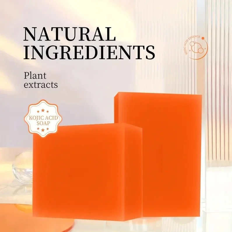 Original Handmade Whitening Soap Skin Lightening Soap Bleaching Kojic Acid Glycerin Deep Cleaning Brighten Skin