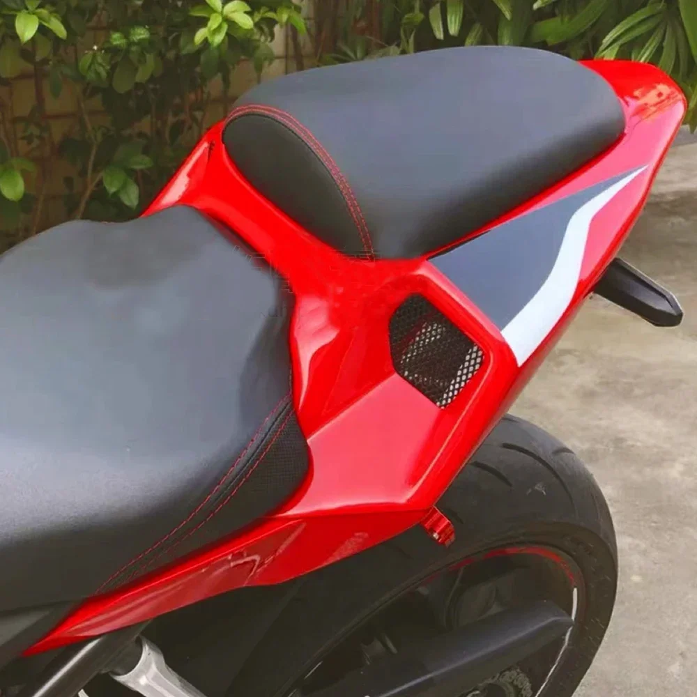 

For Honda CBR650R 2018 2019 2020 2021 2022 2023 CBR 650R Seat Cushion Cover Cowl Rear Pillion Solo Fairing Accessories Motor Red