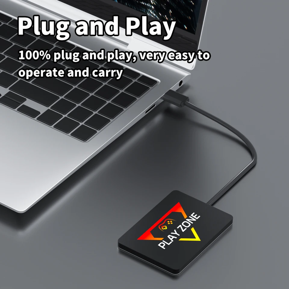 PlayZone 1TB Gaming SSD with 16000 Games and Emulators