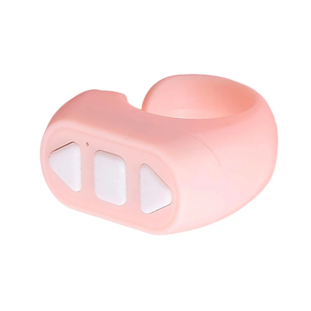 Description Picture 3 of itemRechargeable Wireless Bluetooth Shutter Release Button Mini Fingertip Ring Remote Control Phone Selfie Controller Self-Timer New
