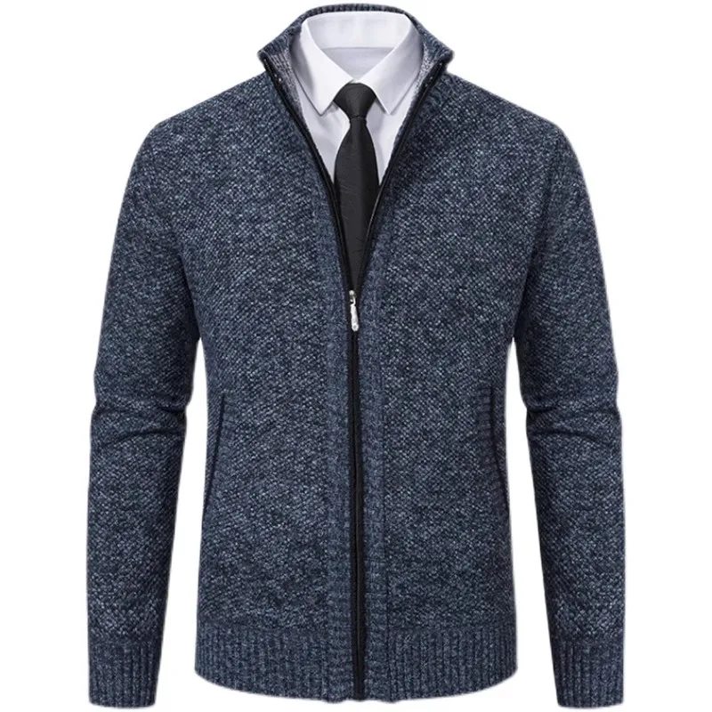 Vintage Knitted Cardigan Jackets for Men Winter Casual Long Sleeve Turn-down Collar Sweater Coats Autumn Fashion Outerwear sweater coats knitted sweater coat knitted cardigan