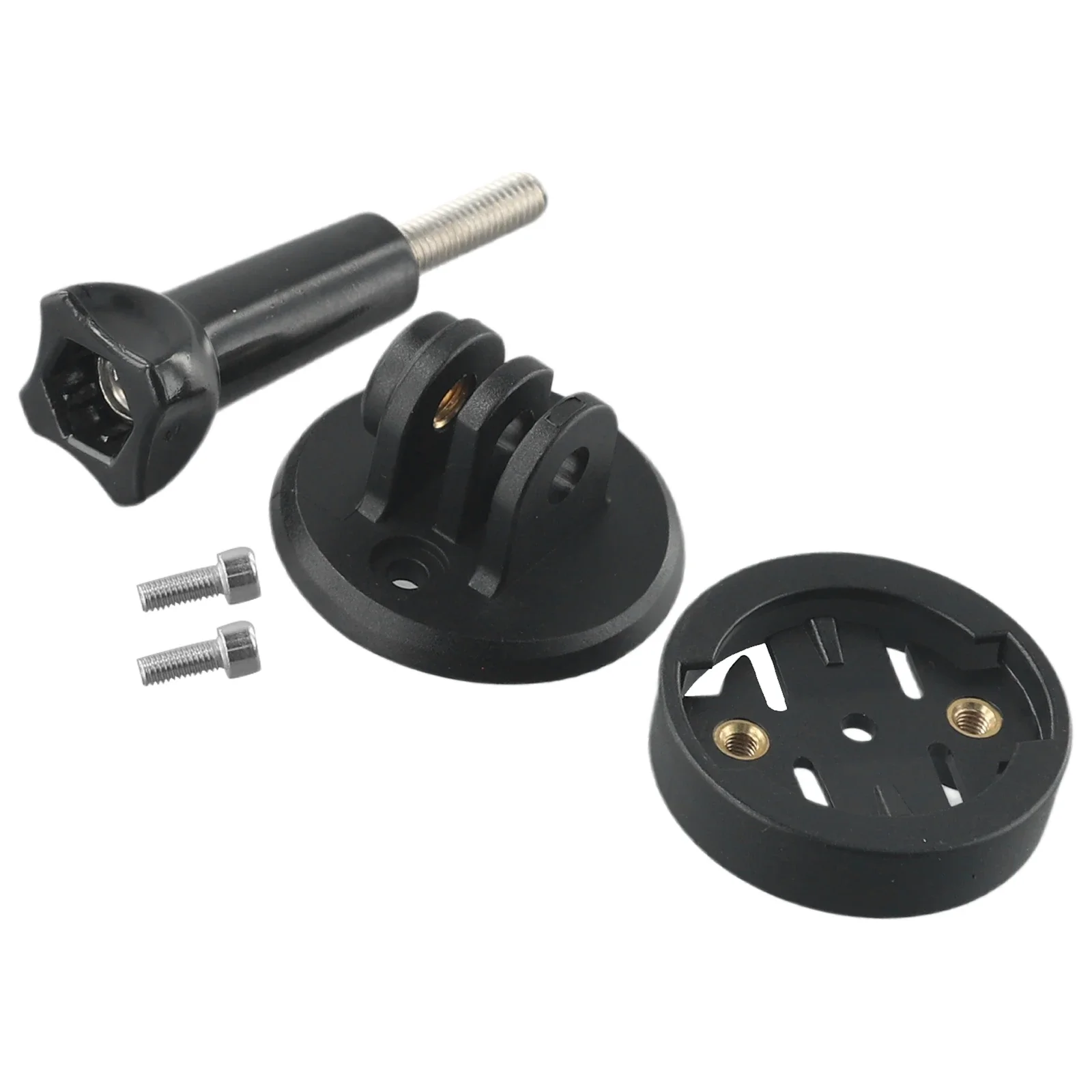 Action Camera Mount Bike/Bicycle Computer Odometer Base Adapter Mount For Garmin Edge Bracket Adapter Light Camera Battery Connector Parts
