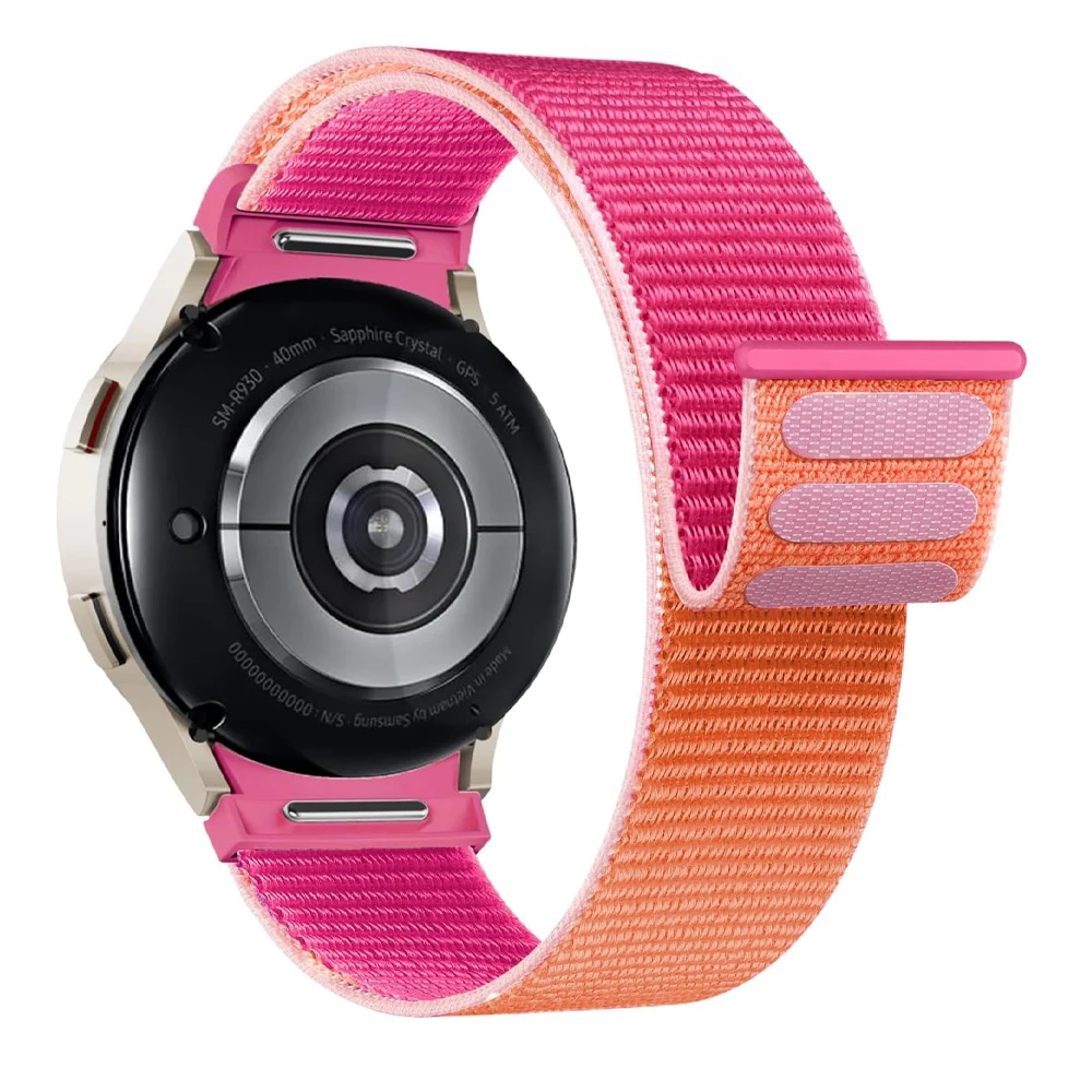 Seamless Nylon Loop Bracelet Watch Strap