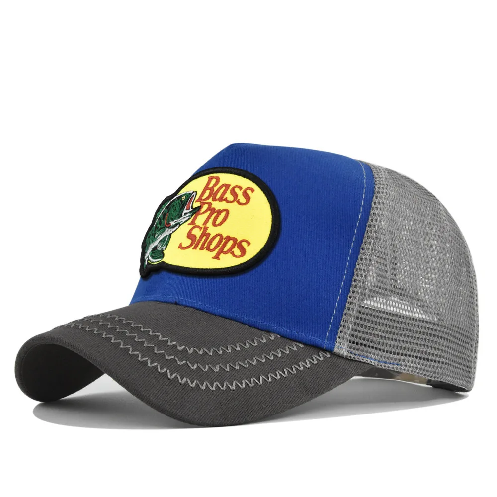 with Blue Stitching