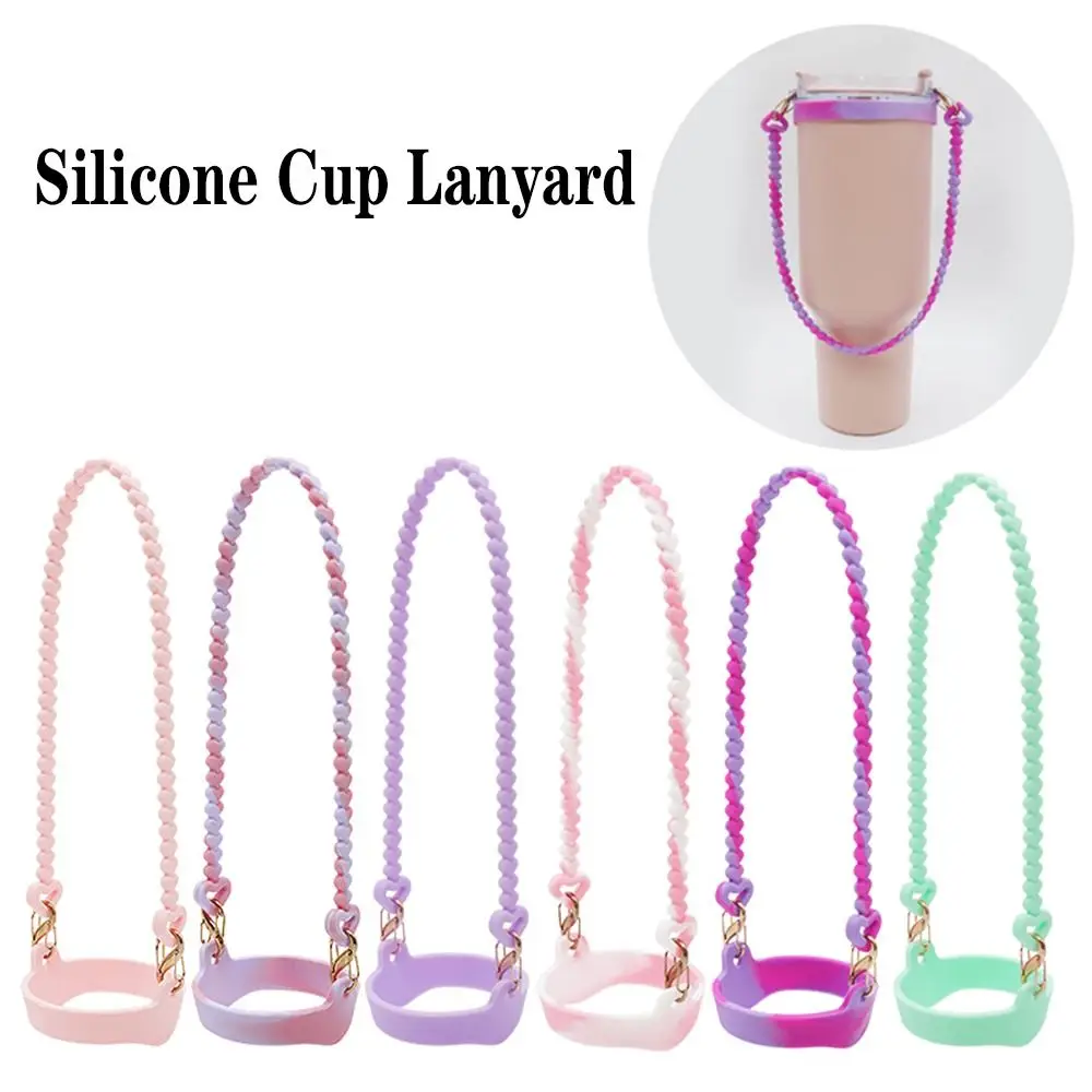 Silicone Water Bottle Carrier Holder Strap Anti Slip