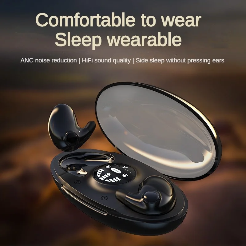 

TWS Wireless Headphones Bluetooth 5.3 Earphones Invisible Earbuds With Mic HD Call Headsets HIFI Music Earplug Sports Waterproof