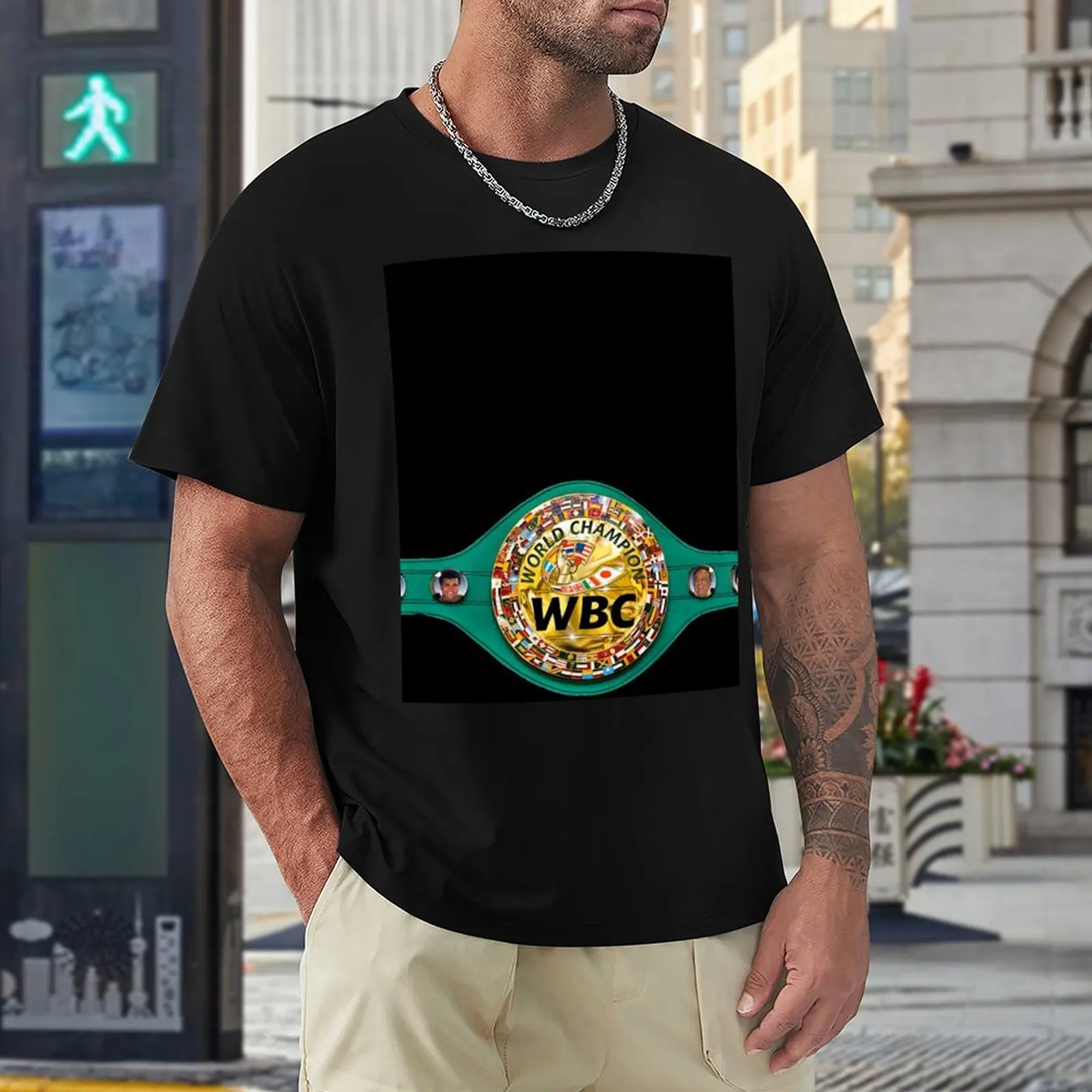 Wbc Belt Wbc Boxing Championship T Shirt WBC By TITLE Boxing