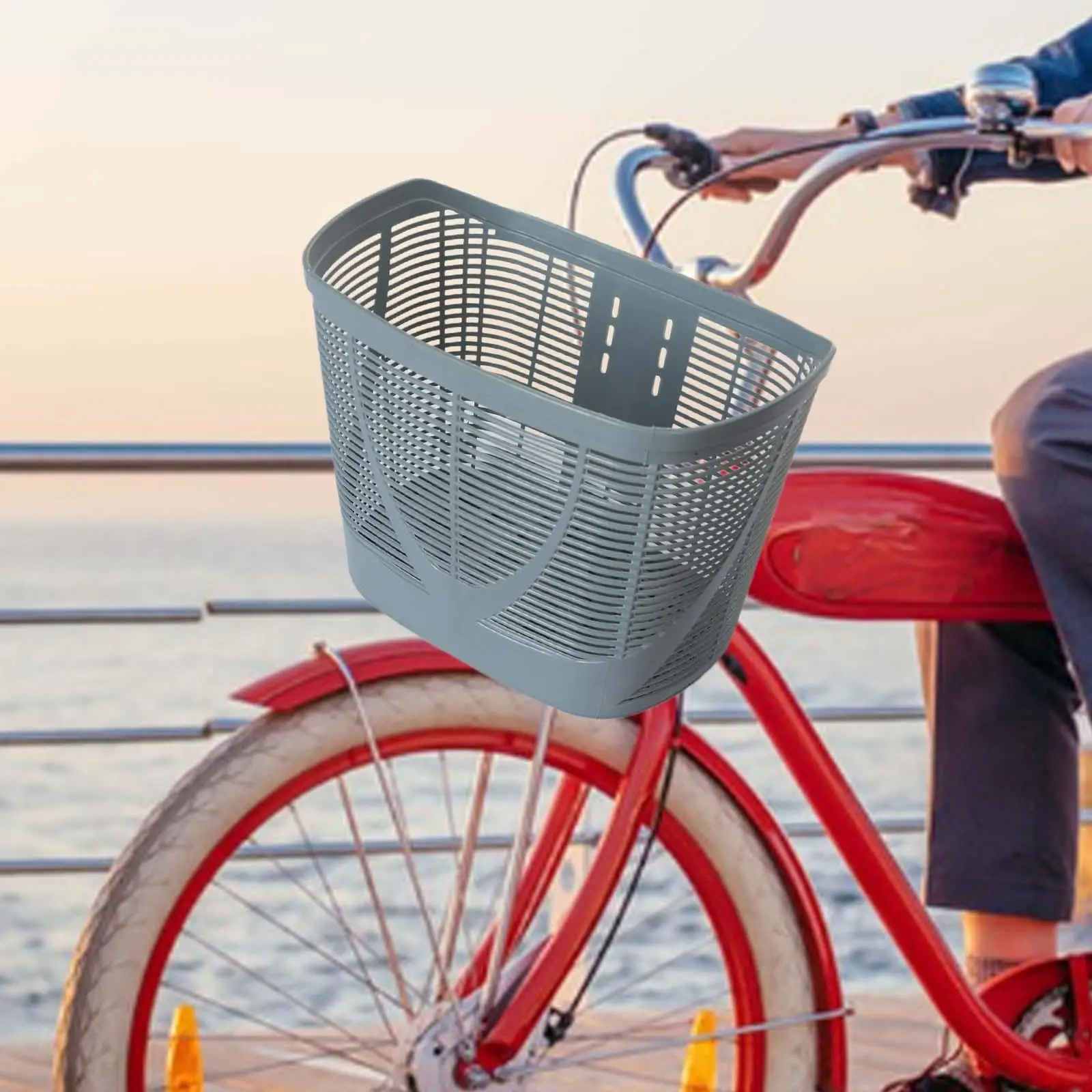 Bike Front Basket, Handlebar Storage Basket, Heavy Duty, Handwoven Basket, Bike Front Basket, Handlebar Storage Basket, Heavy Duty, Handwoven Basket,