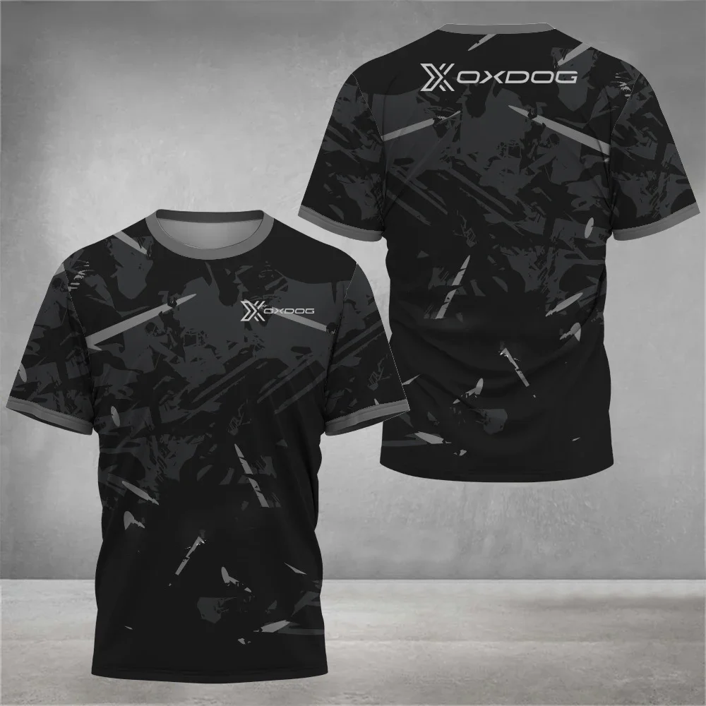 Men's New 3D Printed Football Uniform Men's T-shirt Outdoor Fashion Sports O-neck Short Sleeved Top Fitness Running Sports Shirt