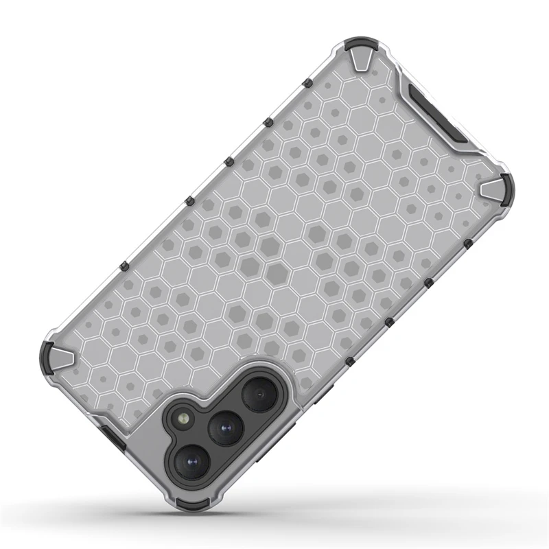 Armor Shockproof Bumper Phone Case with Clear Back Cover