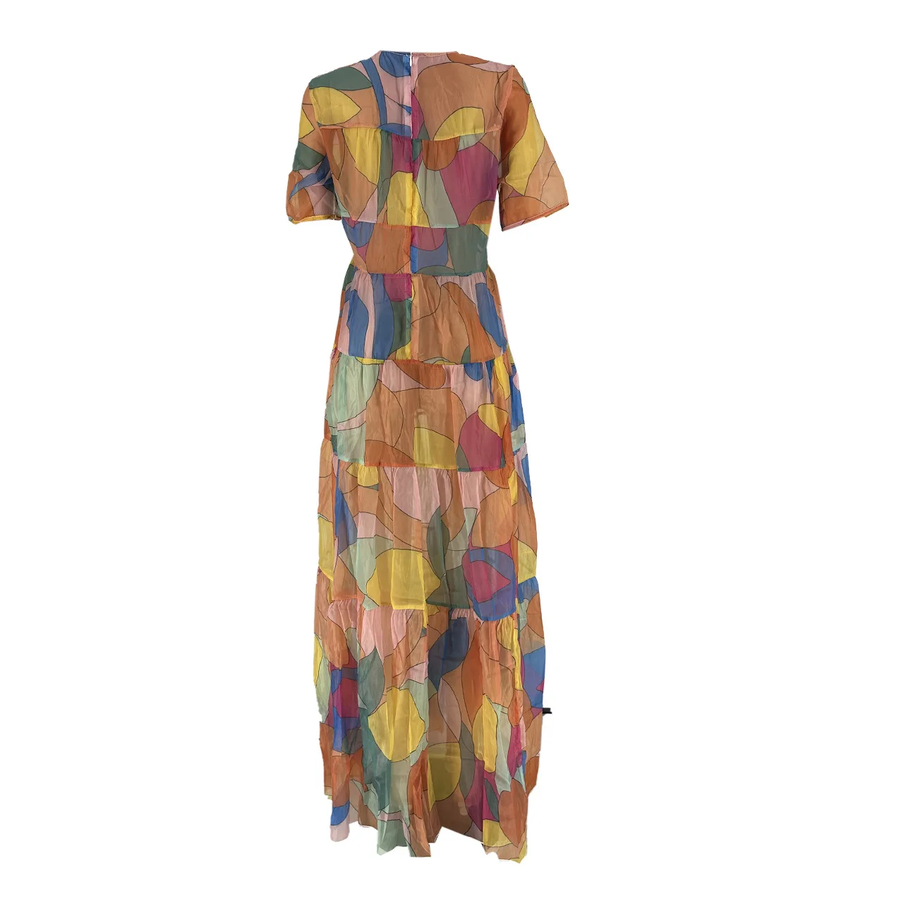 Wmstar Dresses for Women Sexy Printed  Elegant Maxi Loose Dress Club Outfits New In Summer 2023 Wholesale Dropshipping S-2XL