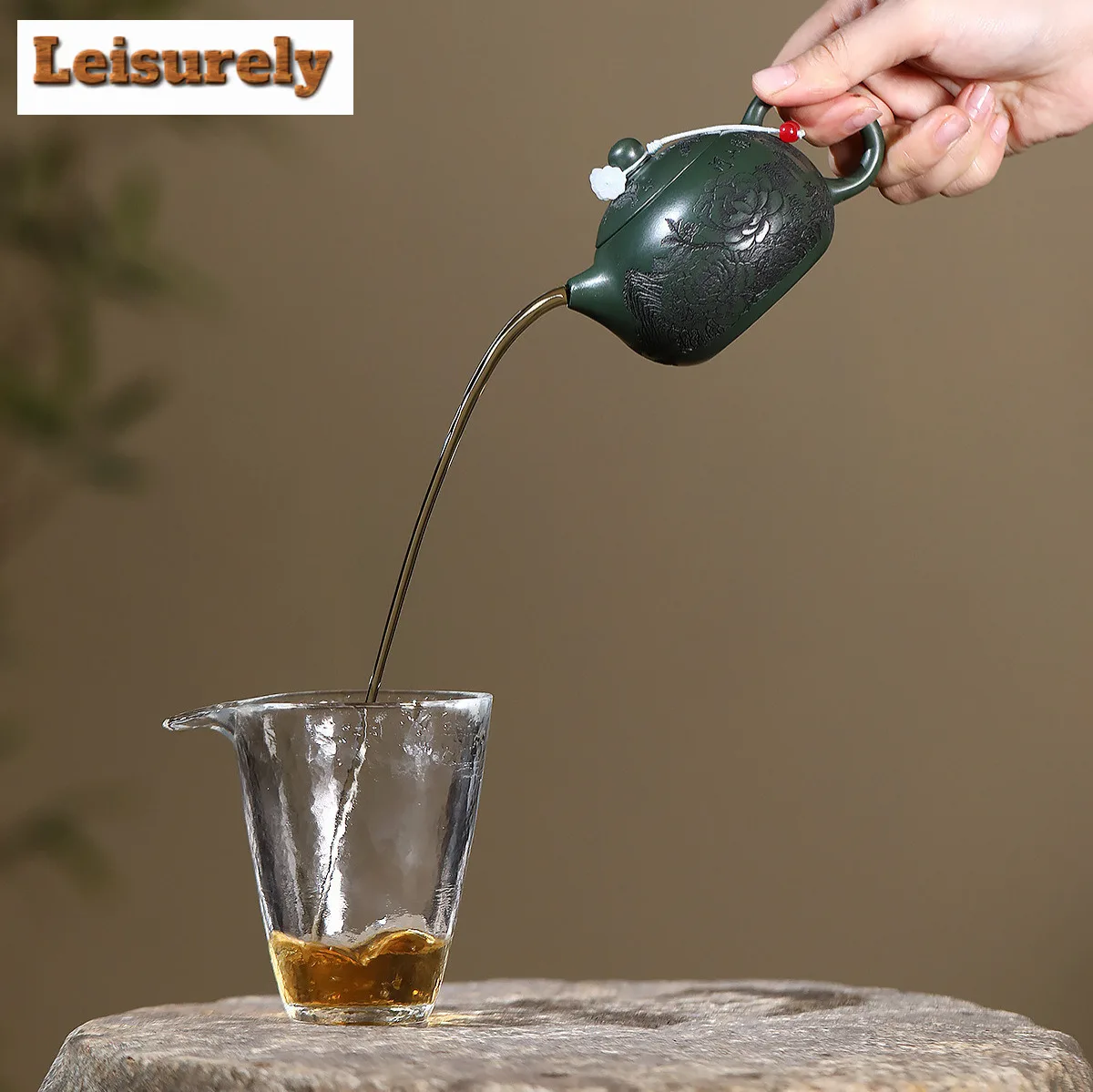 160ml Traditional Yixing Purple Clay Teapots Handmade Xishi Pot Raw Ore Blackish Green Mud Kettle With Filter Zisha Tea Set Gift