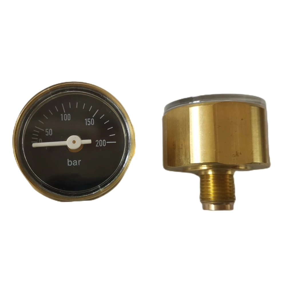 FX Accessories Air Manometer G1/8 Thread Pressure Gauge 200Bar 28mm Diameter AliExpress