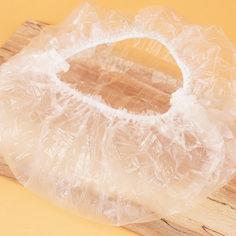 200PCS Disposable Food Cover charlotte Plastic Wrap Elastic Food Lids nylon for food cover nylon cover