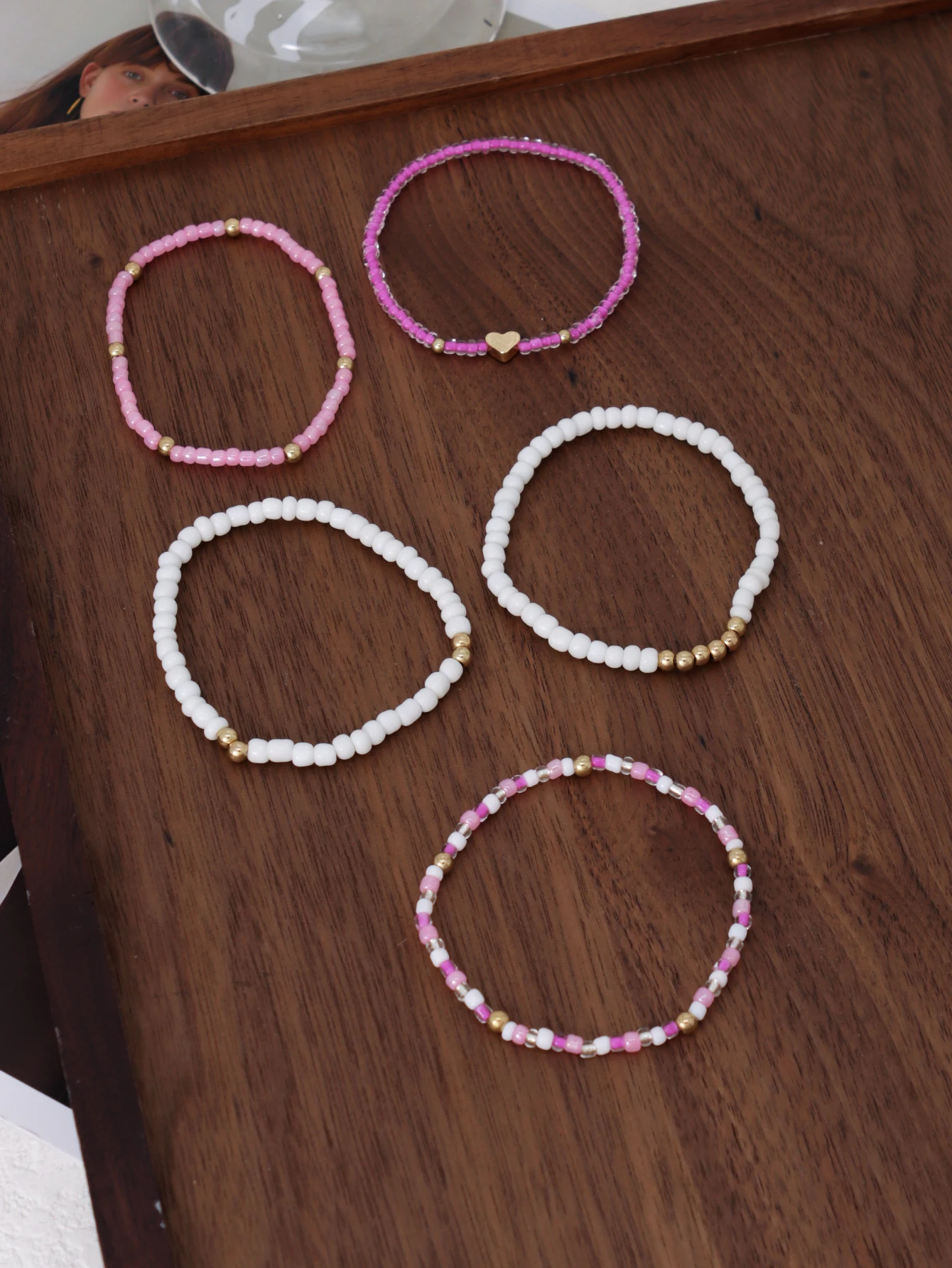 Womens Stretch Bracelets Delicate Arts And Crafts Daily Jewelry Accessories