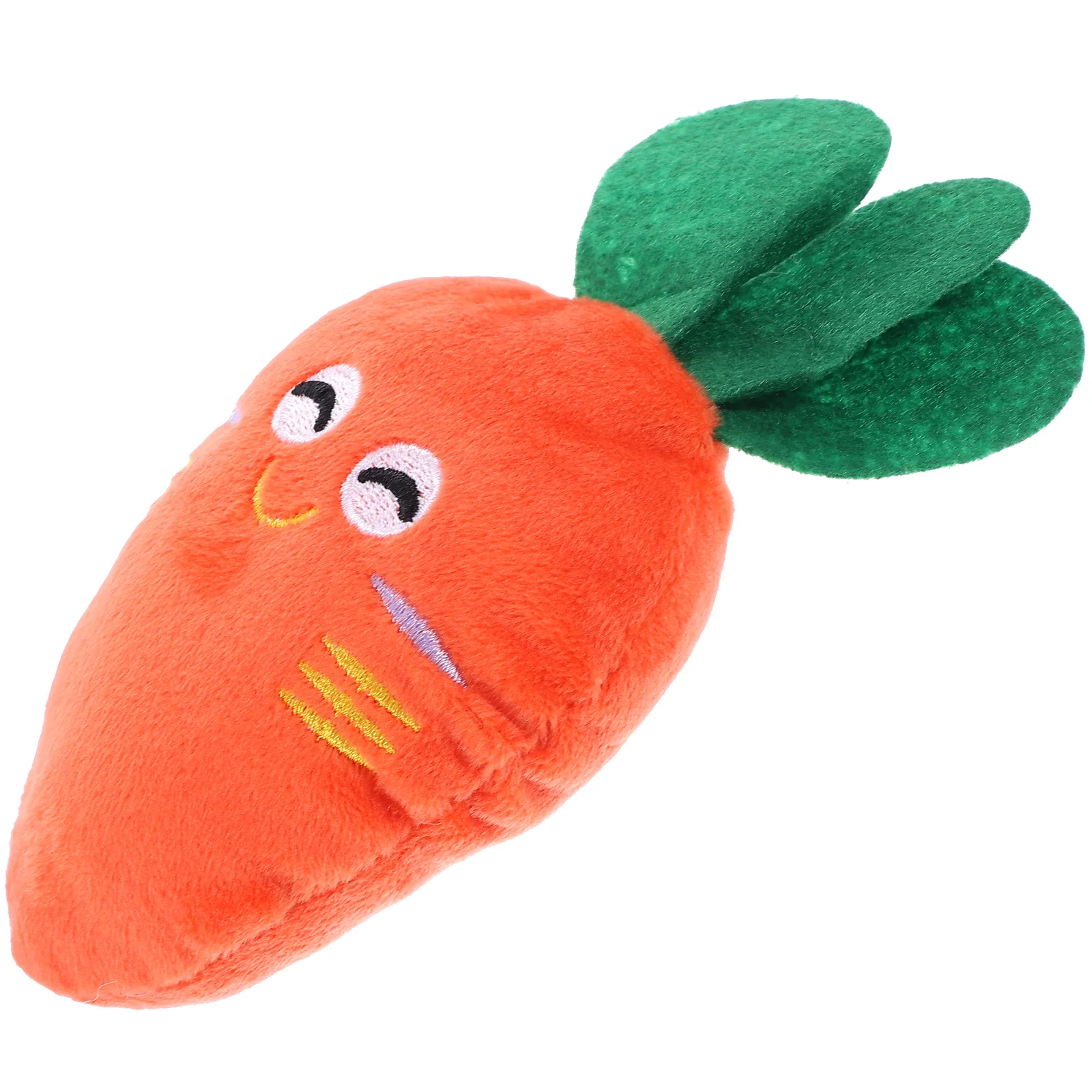 

Squeaky- Stuffed Plush Fruits Vegetables Toys, Interactive Chew Toys for Puppy and Small Dogs