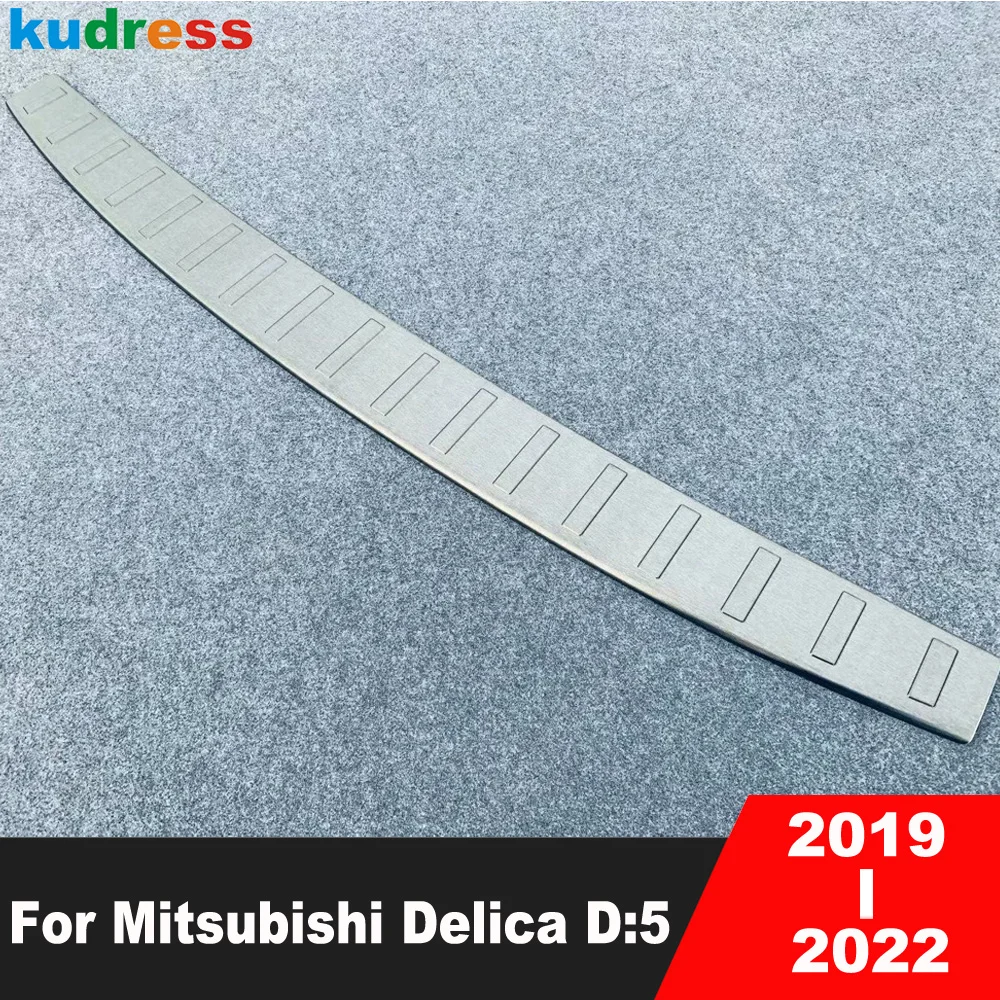 

Стальная накладка на задний бампер автомобиля для Mitsubishi Delica D:5 2019 2020 2021 2022