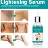 Skin Whitening Serum Private Parts Underarm Bleaching Serum Whiten Butt Knee Brighten Inner Thigh Arm Body Remove Dark Melanin 2