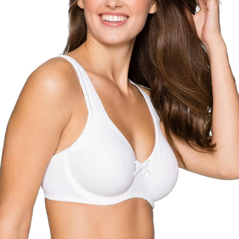 Women's Solid Minimizer Bra Full Coverage Wide Straps Underwire Ultra Thin Smooth Bralette Female Lingerie 34 36 38 40 DD E