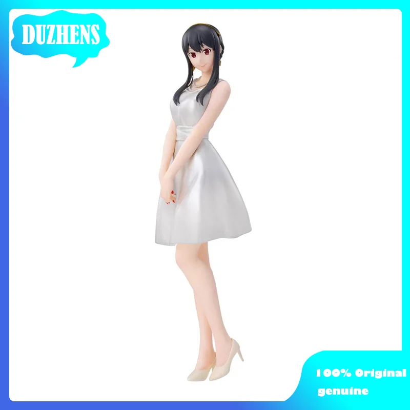 

100% оригинал: SPY×FAMILY Anya loyor ID вечерние платье из ПВХ, модели игрушек, фигурок, коллекционные куклы в подарок