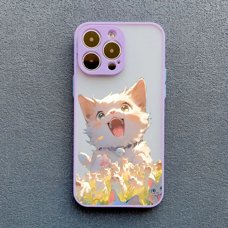Cute & Playful Cat Phone Case - Variety of Styles