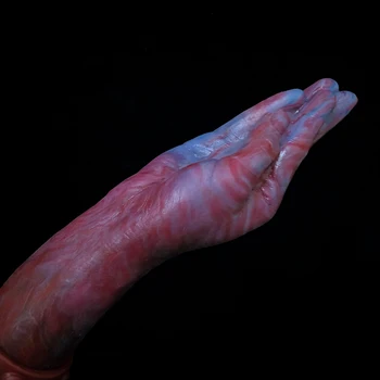 LUUK 16 inch Double Dildo Super Long Lesbian Realistic Penis Fisting Games Big Knot Anal Plug Vagina Stimulate Massage Sex Toys 3