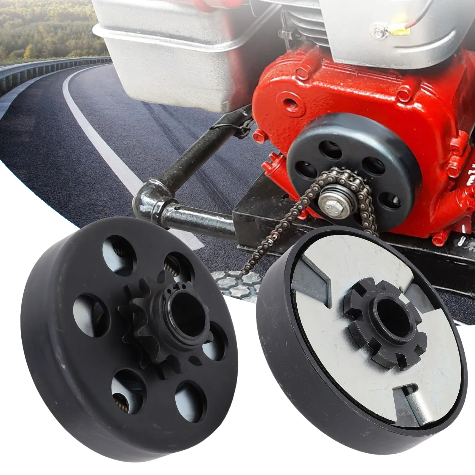 Go Kart  Kit Mini Motorcycle  Kit Steel with 40 41 420 Chains Replacement for GC160 GC190 GX120 GX140 for Repairing