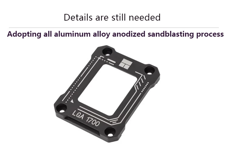Aluminum 17XX BCF CPU Installation Fixed Bracket LGA1700 Platform Fastener 1700