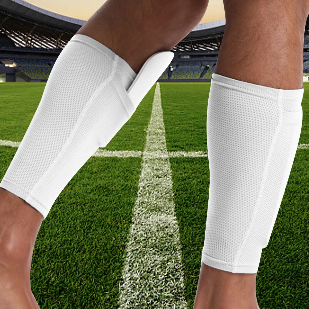 Soccer shin guards Shin guard pads 1 Pair Soccer Shin Guards Sleeves Shin Pad Compression Sleeves Soccer Guard Socks for Adult Teens Children