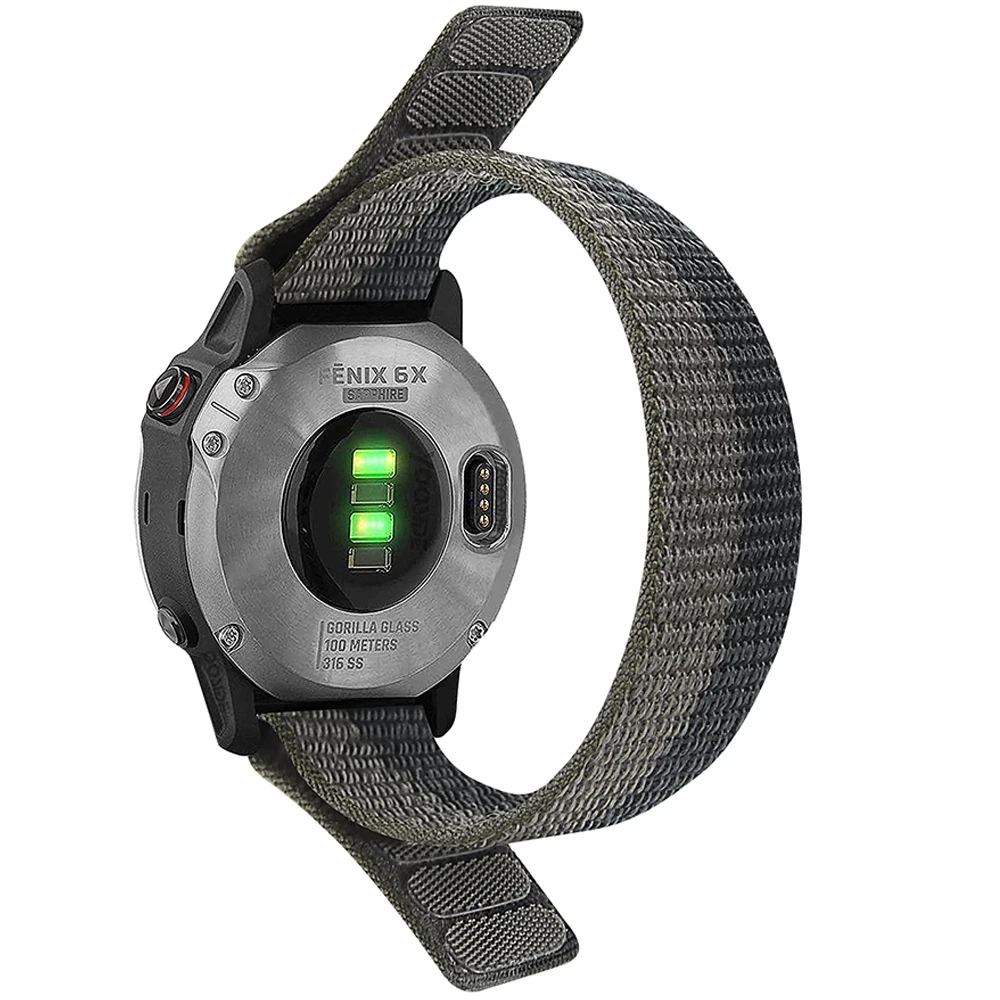 Nylon Sports Quick Release Strap with Hook & Loop Closure