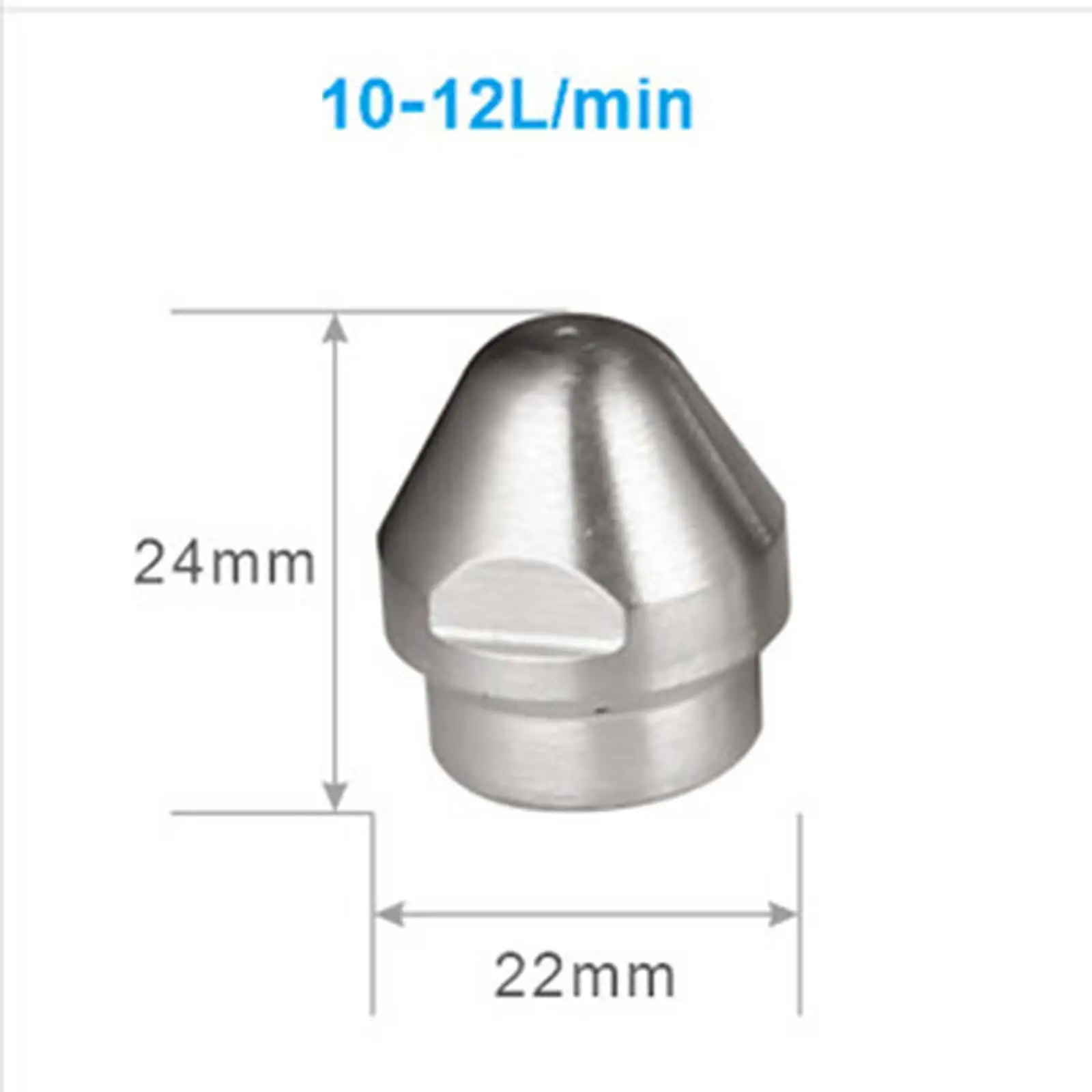 Sewer Jet Nozzle Front 1 Rear 6 High Pressure Spray Head Discharge Pipe Nozzles Sewer Jet Nozzle Front 1 Rear 6 High Pressure Spray Head Discharge Pipe Nozzles