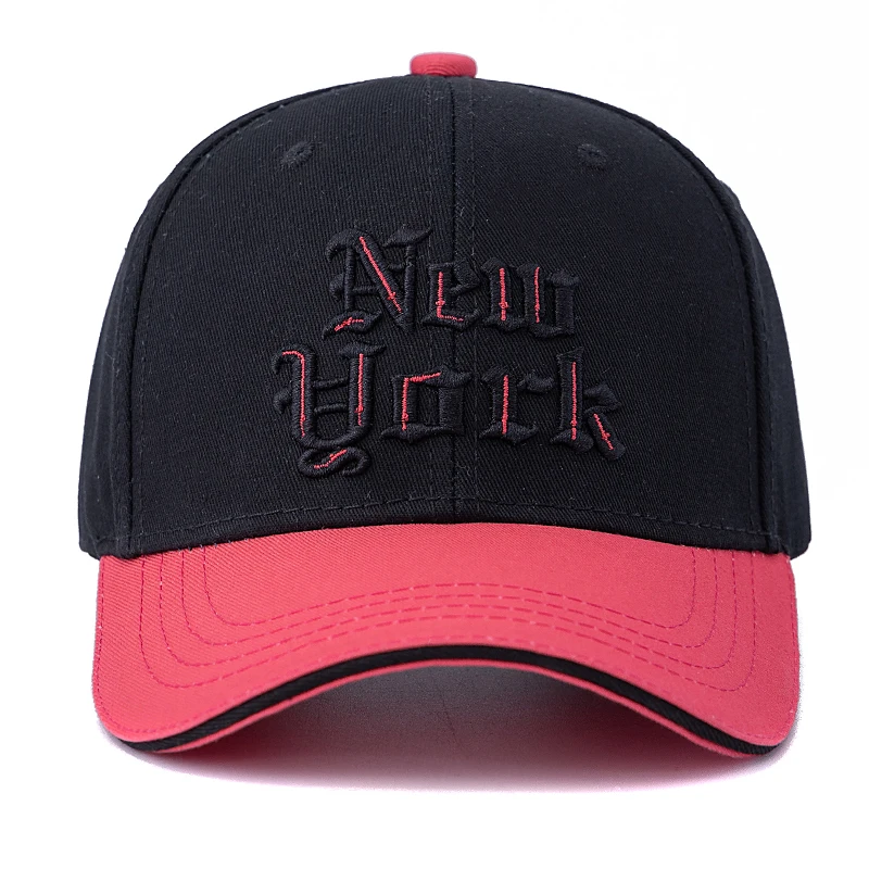 Hot Sale Unisex Classic Cap High Quality 3D Embroidery Letter NEW YORK Baseball Cap Men Women Casual Outdoor Sports Hat