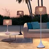 Outdoor Solar Floor Lamp,Waterproof Rattan Floor Lights For Patios, Decks, Garden,Outdoor Floor Lamps For Patio Plug In 1