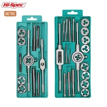 

12pcs Tap Die Set Machine Screw Taps Thread Plugs Alloy Steel 1/ 16''-1/2'' Metric Thread Tap Drill Bits Set Hand Tool Kit