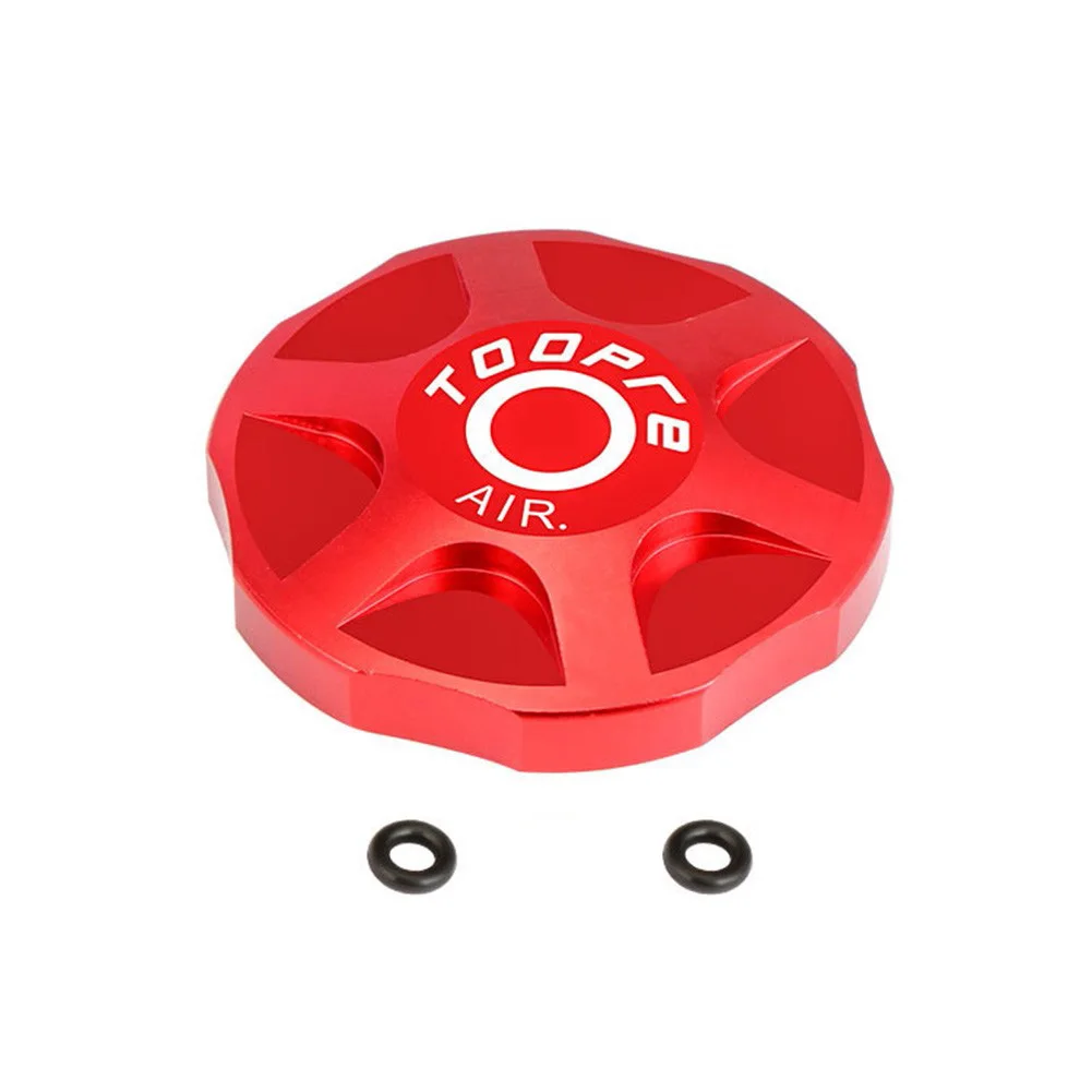 Bike Bicycle Air Gas Forcella Copertura Forcella Cap Per Manitou/Magura/Fox-/Dt/Rock Shox Lega Di Alluminio Antiruggine Ciclismo Protector Cap