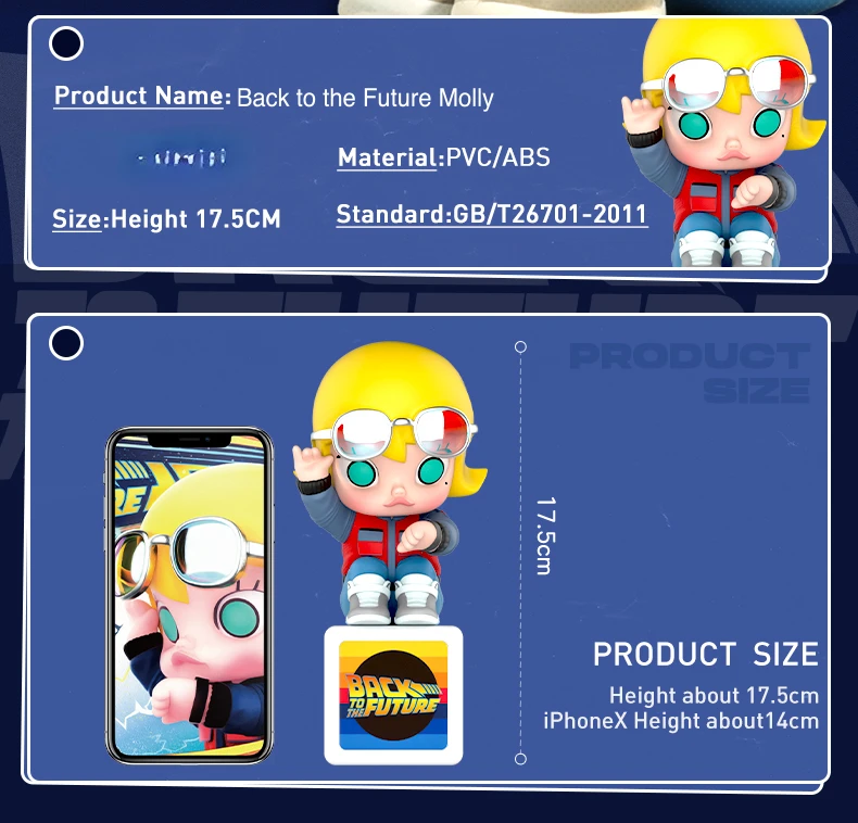 molly x Back to the futureフィギュア Molly X Back To The Future Figure | eBay