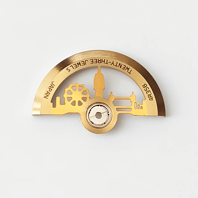 Premium Gold and Blue Black Automatic Movement Rotor