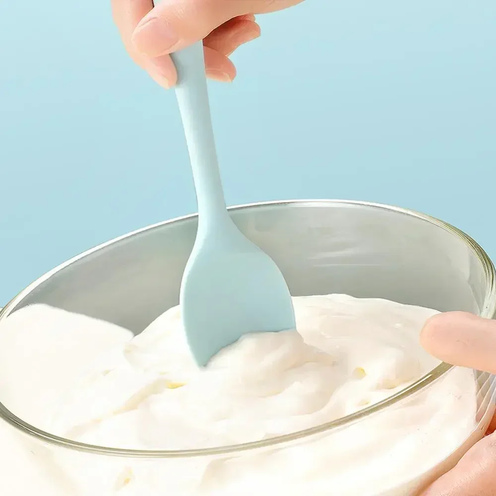 Kitchen Silicone Cream Spatula Spoon Baking Cooking Kitchenware Tools Spatulas Pastry Scraper Mixer Buttter Ice Cream Scoop