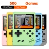 Portable Pocket Built 500 Game Retro Handheld 3 Inch LCD Two Player Battle Electronic Game Console Fidget Boy Girl Toys Kid Gift 1