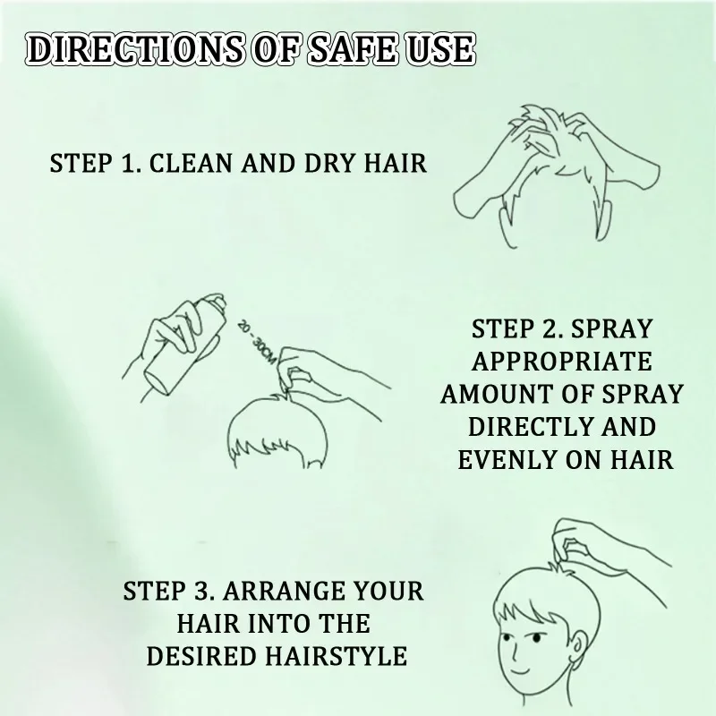 Hair Styling Spray Volumising Thickening