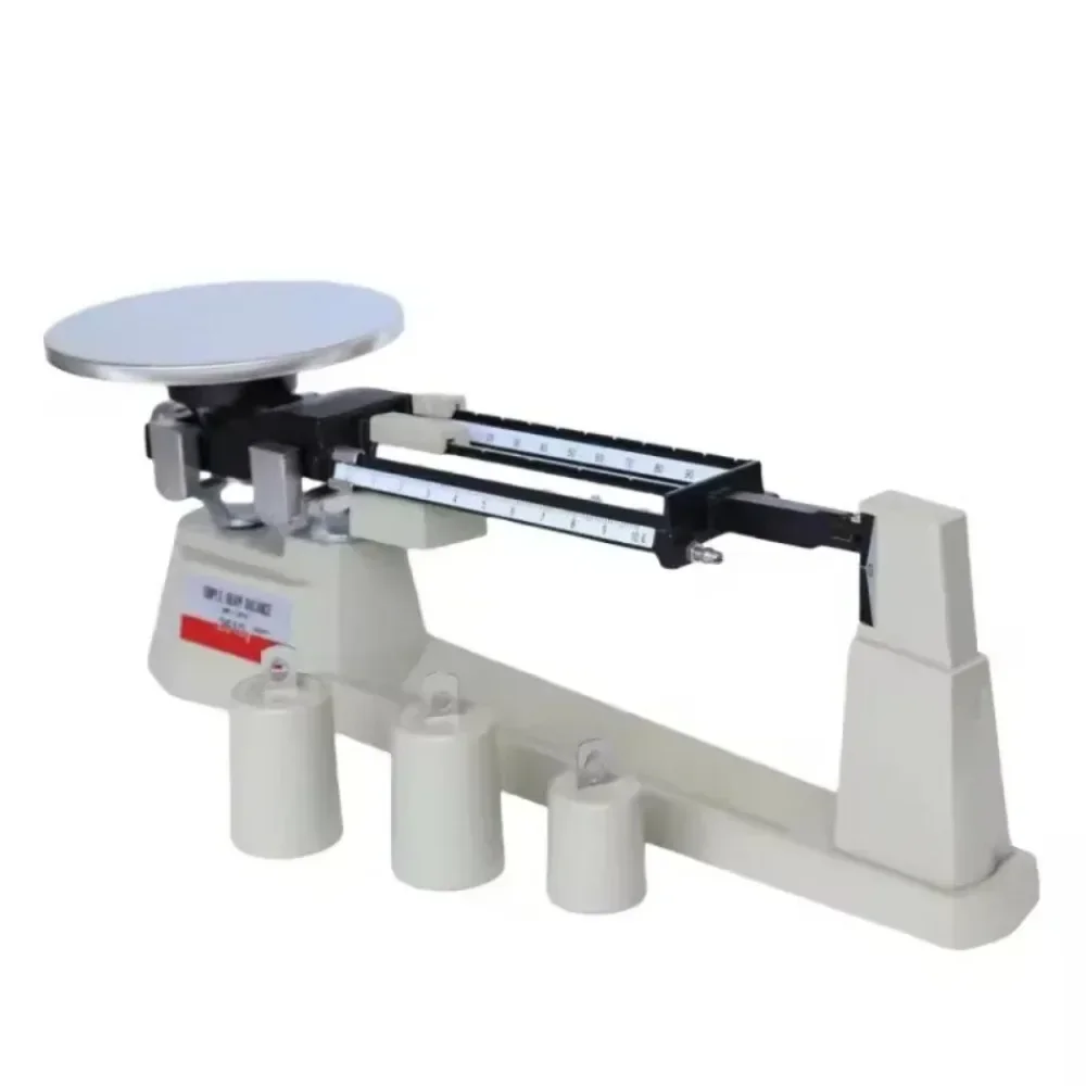 Triple Beam Weighing Balance Scale for Lab 2610g/0.1g Analytical Weight Set, Triple Beam Scale with Zero Adjustment Knob