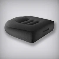 Portable Car Seat Booster Cushion Heightening Height Boost Mat Breathable Driver Expand Field Of View Lift Interior Seat Pad 1