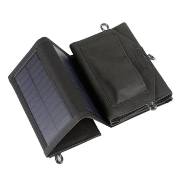 NEW 120W Folding Solar Panels Cell 5V USB Portable Solar Smartphone Battery Charger for Outdoor Tourism Camping Hiking Power 3