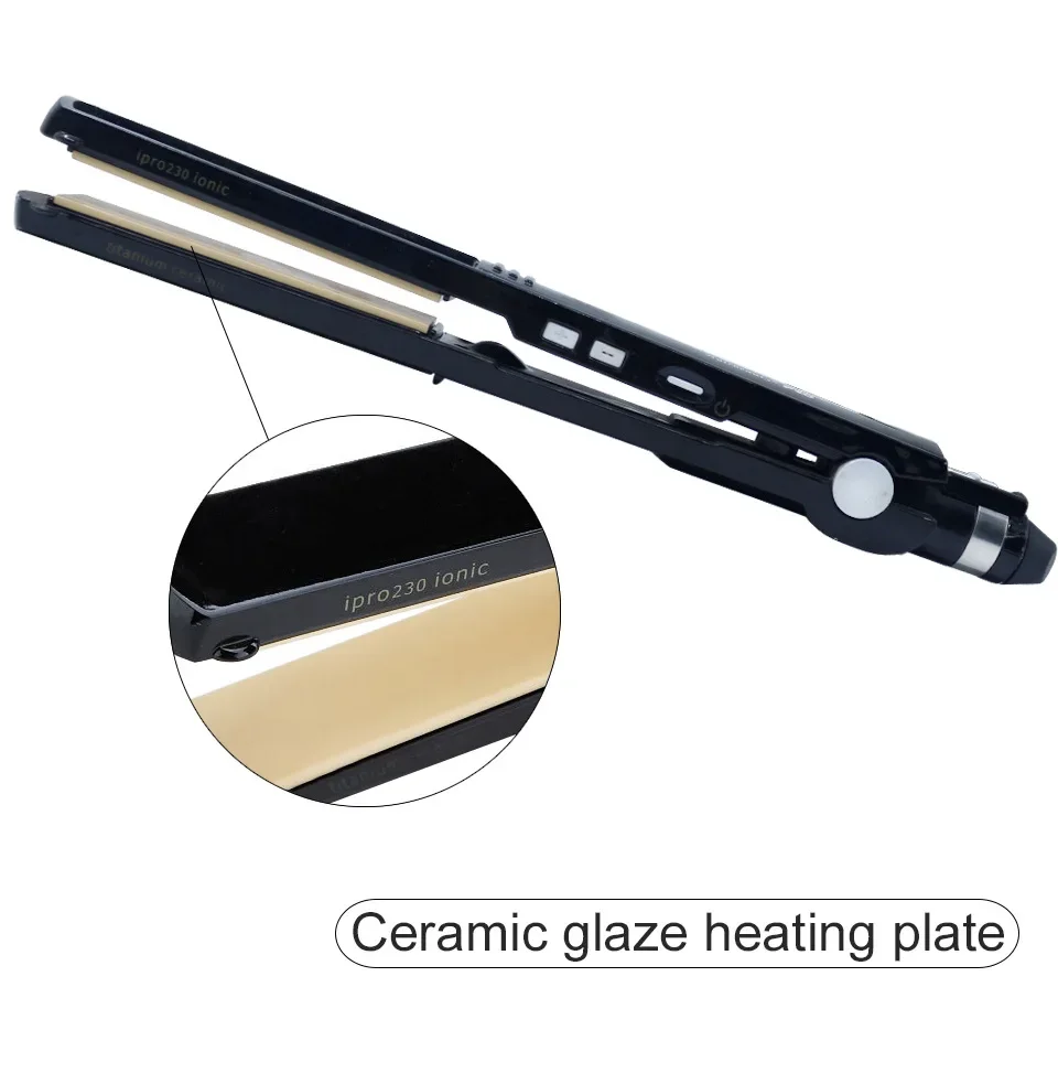 Nano Titanium Ceramic Clip-On Roller Straight Delivery Device Dual-Purpose Direct Send Comb Negative Ion Comb From China