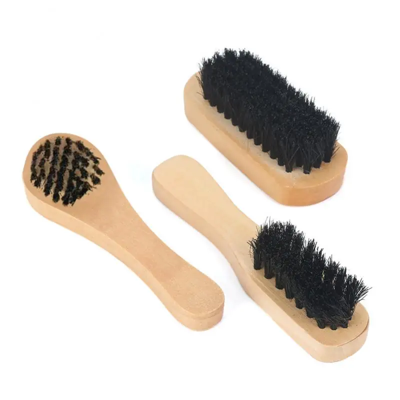 Brushe Shoe Polish Kit Sneakers Household Travel Gift Sponge Cleaning Tool With Case Portable